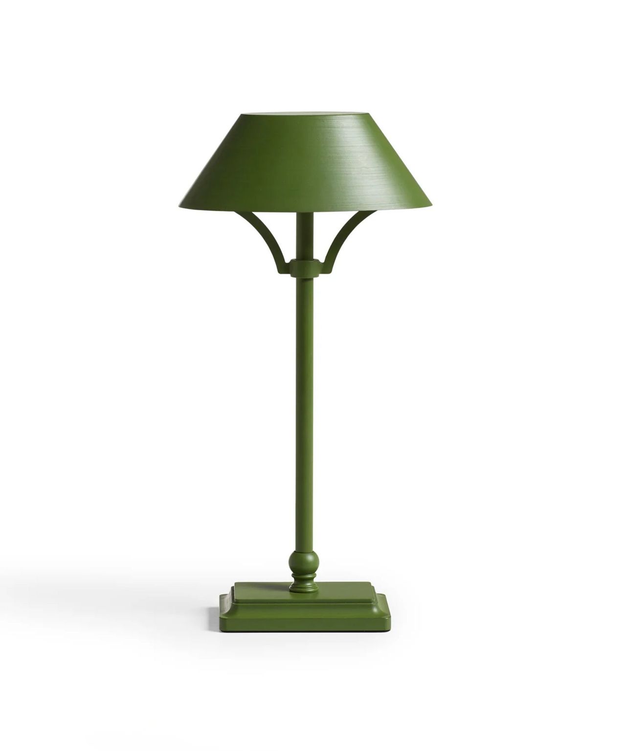 Green portable lamp